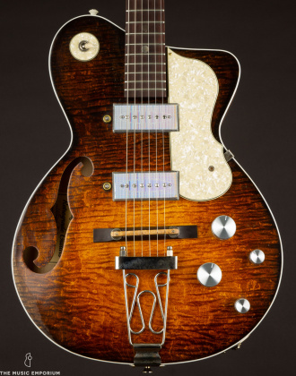 Retrograde Cambridge Tobacco Burst w/Mojo "Kleenex Box" Single Coils