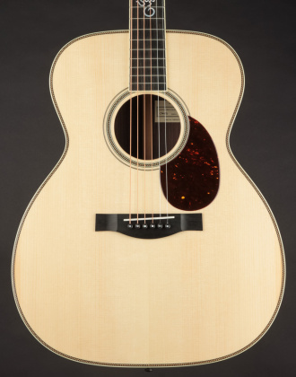 Santa Cruz OM Grand Adirondack Custom Acoustic Guitar