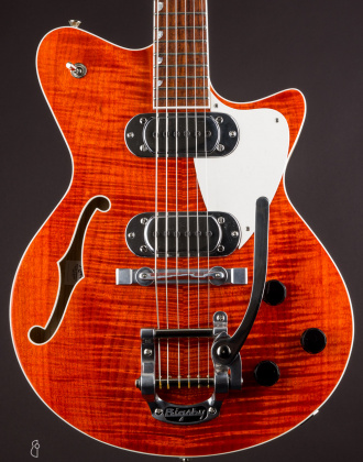 Koll Duo Glide Gretsch Orange & TK Smith Pickups