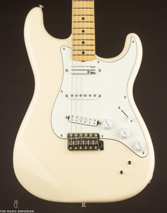 Fender Ed O'Brien Sustainer Stratocaster, Olympic White