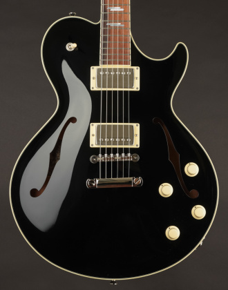 Collings SoCo Deluxe Jet Black Doghair w/Throbaks