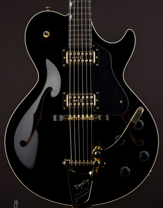 Collings Statesman LC Jet Black w/Gold Hardware