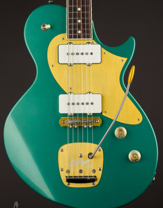 Collings 360 LT M Special Aged Sherwood Green w/Gold Hardware