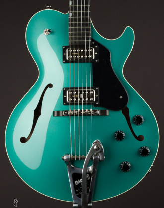 Collings Statesman LC Sherwood Green w/ Half Parallelograms