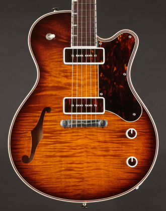 Heatley Semi-Hollow Parisienne Siena Burst