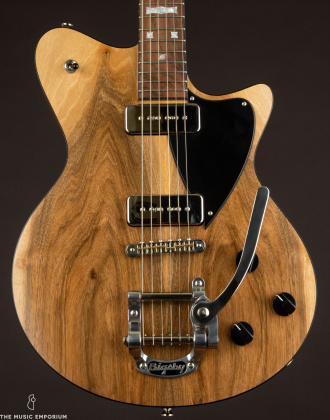 Koll Duo Glide Walnut, w/Arcane P-90s