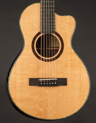 Ryan Abbey Grand Parlor 10-String Walnut & Bearclaw Sitka