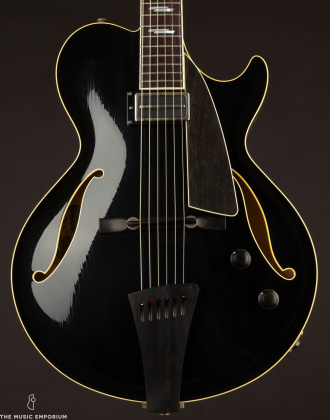 Collings Eastside Jazz LC Deluxe Jet Black Aged Lacquer