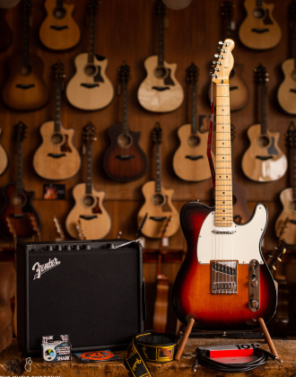 TME's Fender Player Series Telecaster Starter Pack, Sunburst