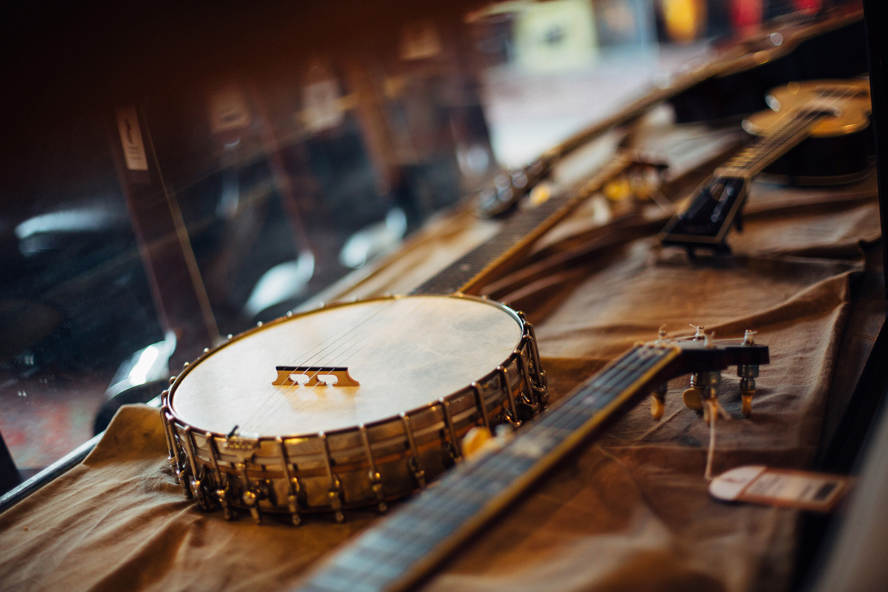 Resonator Banjos at The Music Emporium