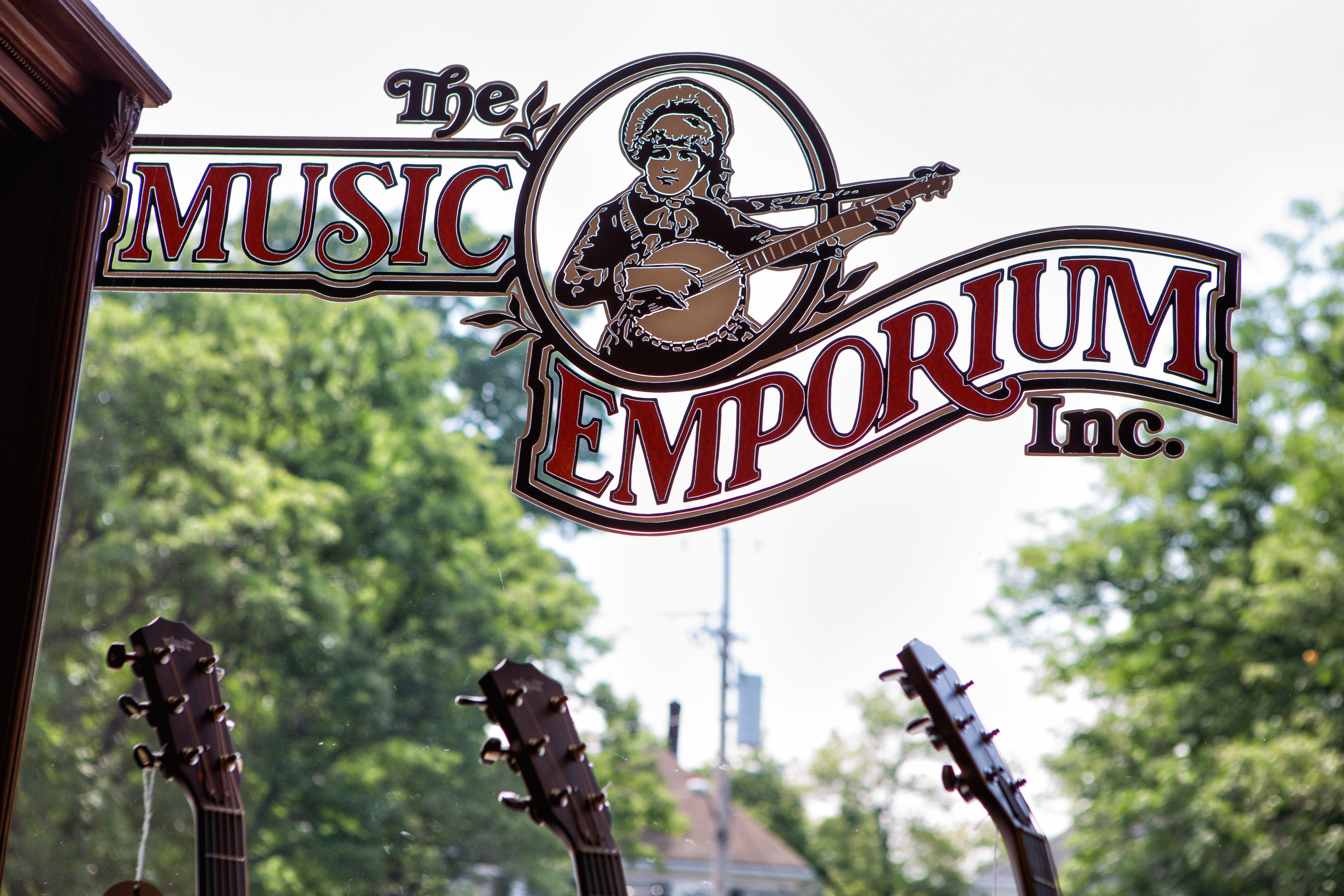 Instruments at The Music Emporium